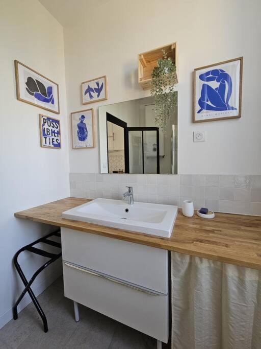 Apartmán Le Robin Libourne Exteriér fotografie